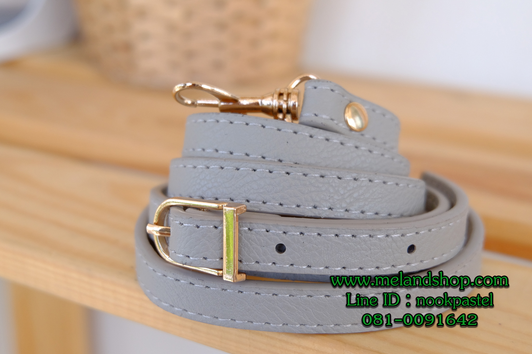 สายกระเป๋าหนังPU เส้นเล็ก 11MM สายสามารถปรับเลื่อนได้ หัวเกี่ยวเลื่อนล็อค อะไหล่เงิน/อะไหล่ทอง พร้อมส่ง