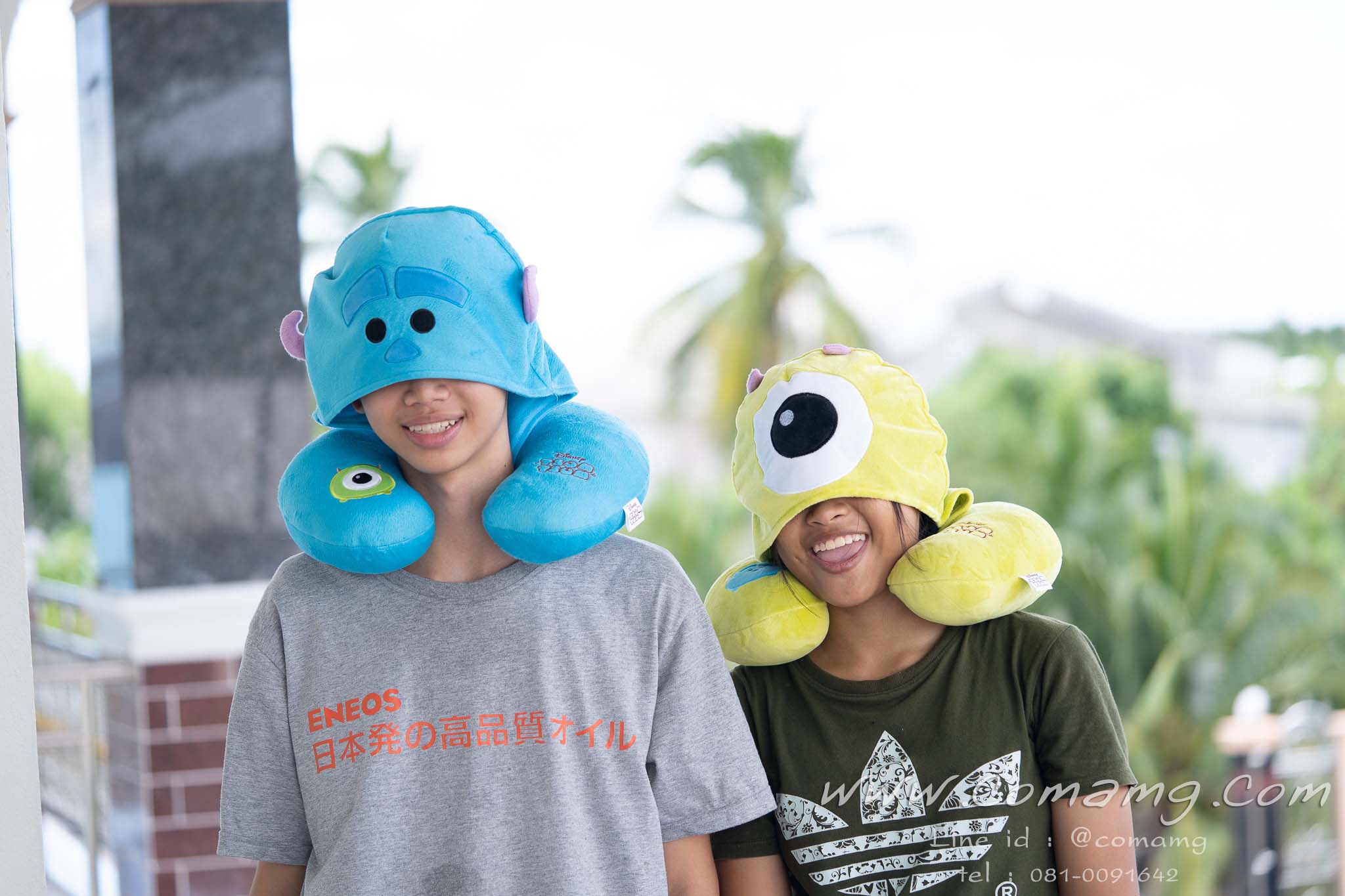 หมอนรองคอมีหมวก ไมค์&ซัลลี่ย์ (ในเรื่องMonster)