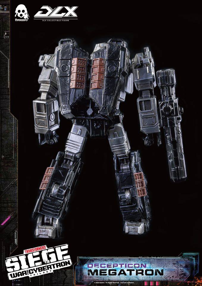 เปิดรับPreorder มัดจำ 1300 บาท Threezero x Hasbro : DLX Megatron LED Illuminated Eyes and Body *