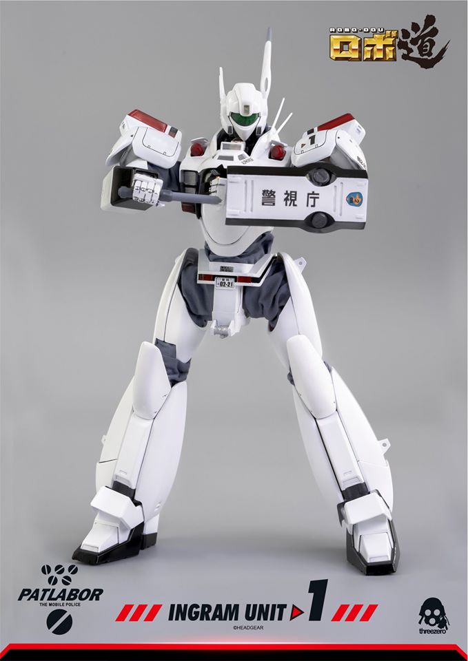 เปิดรับPreorder มัดจำ 1000 บาท Threezero 1/35 Mobile Police Patlabor - ROBO-DOU Ingram Unit 1 -