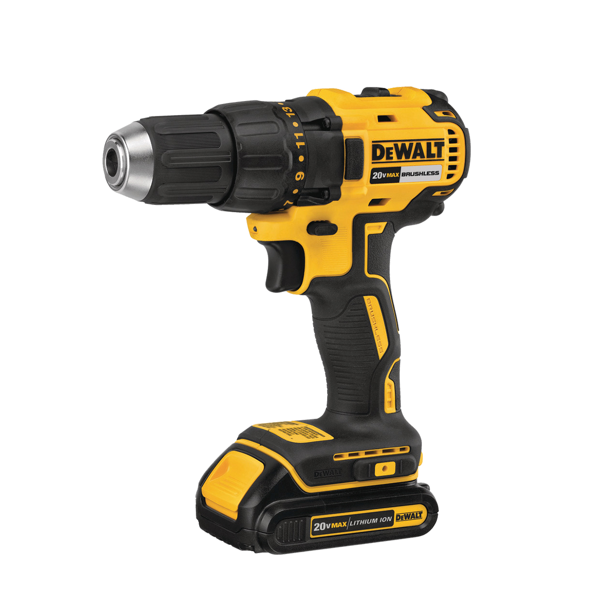 DEWALT สว่านไร้สาย 18V BRUSH Less [DCD777D2]