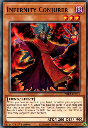 PHRA-JP016 Infernity Conjurer [R]