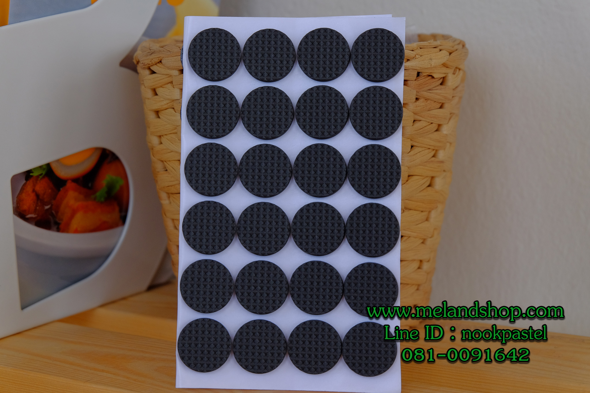 แผ่นรองขาเก้าอี้ ขาโต๊ะ ขาตู้ ติดแน่นทนทาน พร้อมส่งจากไทย