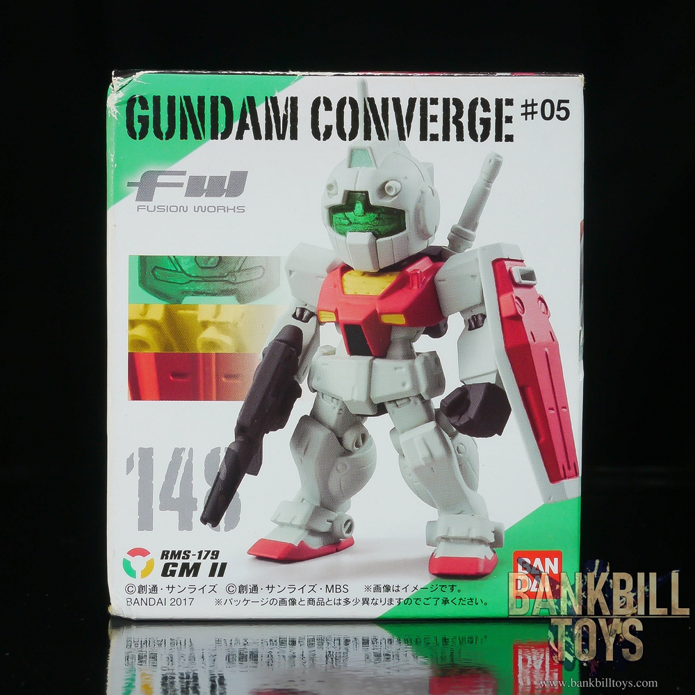 กันดั้ม Bandai Candy Toy FW Gundam Converge #05 No.148 RMS-179 GM II