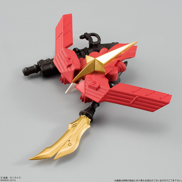 กันดั้ม Bandai Candy Toy FW Gundam Converge EX05 Musha Gundam