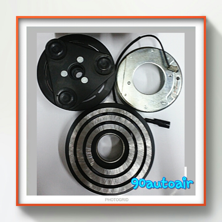 ชุดหน้าคลัชคอมแอร์ Isuzu D-MAX คอมมอนเรล ร่องเดี่ยว(ยาง3ปุ่ม) 2006-2011
