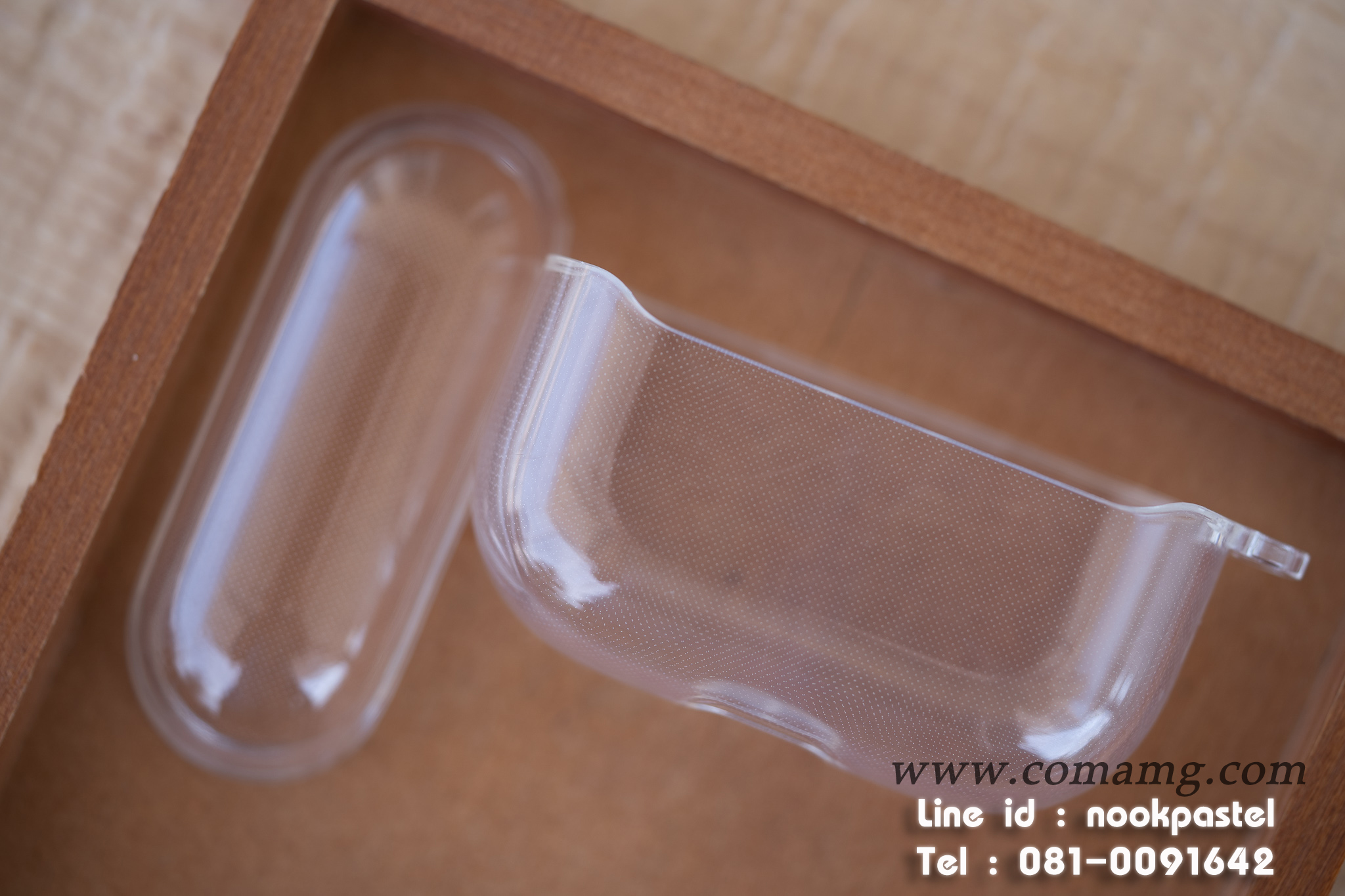 เคสแอร์พอตโปร ซีลีโคนใส (Apple airpods Pro case)