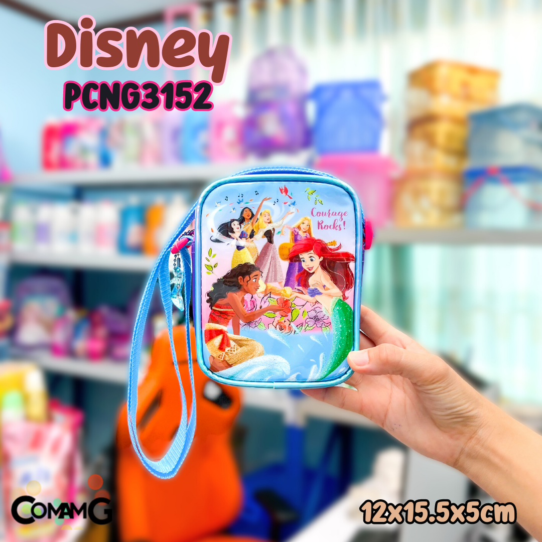 กระเป๋าสะพายข้างเจ้าหญิง กระเป๋าเด็กผู้หญิง ลายลิขสิทธิ์แท้