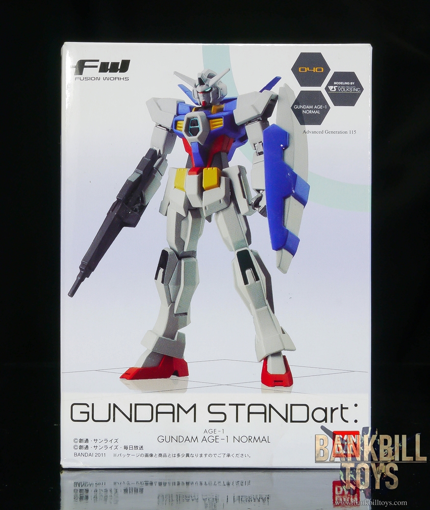 กันดั้ม Bandai Candy Toy FW Gundam STANDart: 11 No.040 AGE-1 Gundam AGE-1 Normal