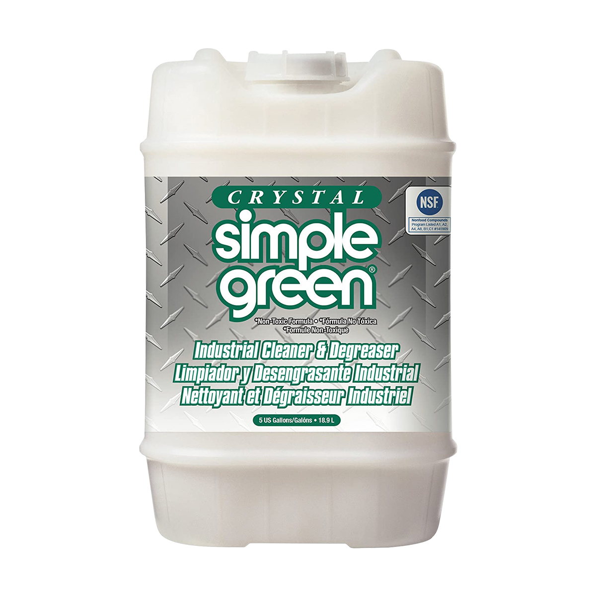 SIMPLE GREEN No.19005 (00014) Crystal Concentrate Cleaner Pail size 5gallon(18.9 Lite)