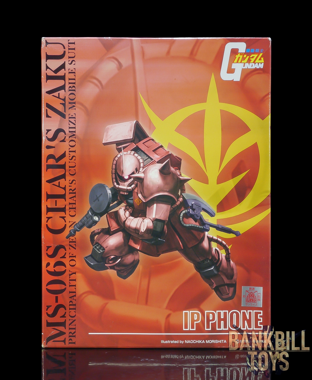 กันดั้ม GF Gundam IP Phone MS-06S Char's Zaku II Ver. freep2 GIP-MS06S