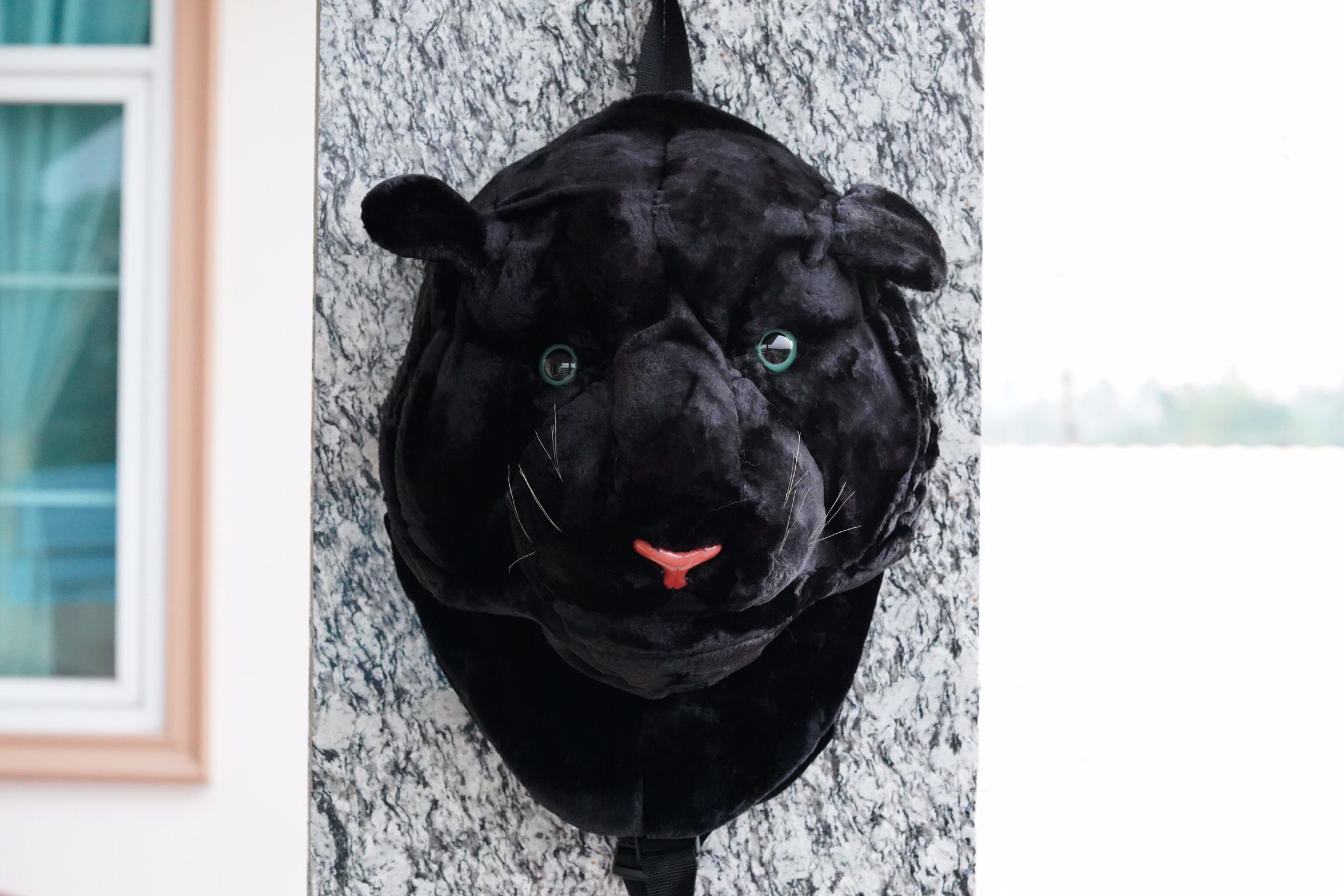 กระเป๋าหัวเสือ หัวสิงโต กระเป๋าสะพายหลัง ใบใหญ่ งานสวย