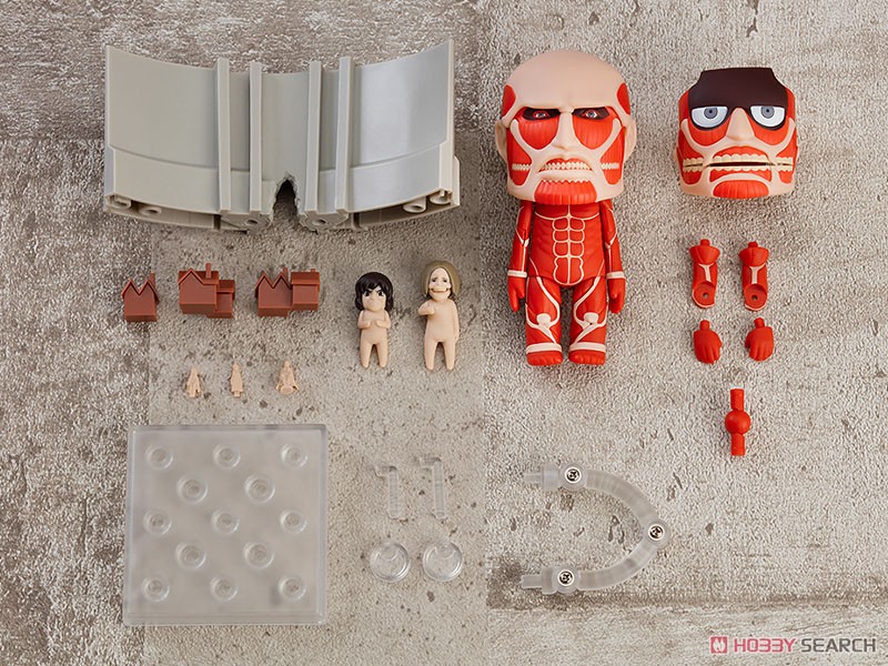 <Preorderถึงวันที่ 2/9/2022 > เปิดรับPreorder #มัดจำ 450 บาท Nendoroid Colossal Titan Renewal Set (PVC Figure)