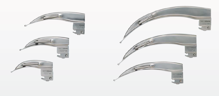 McIntosh Blade Fiber Optic (เฉพาะเบลด, แบบไม่หุ้มท่อนำแสง) Riester, Germany