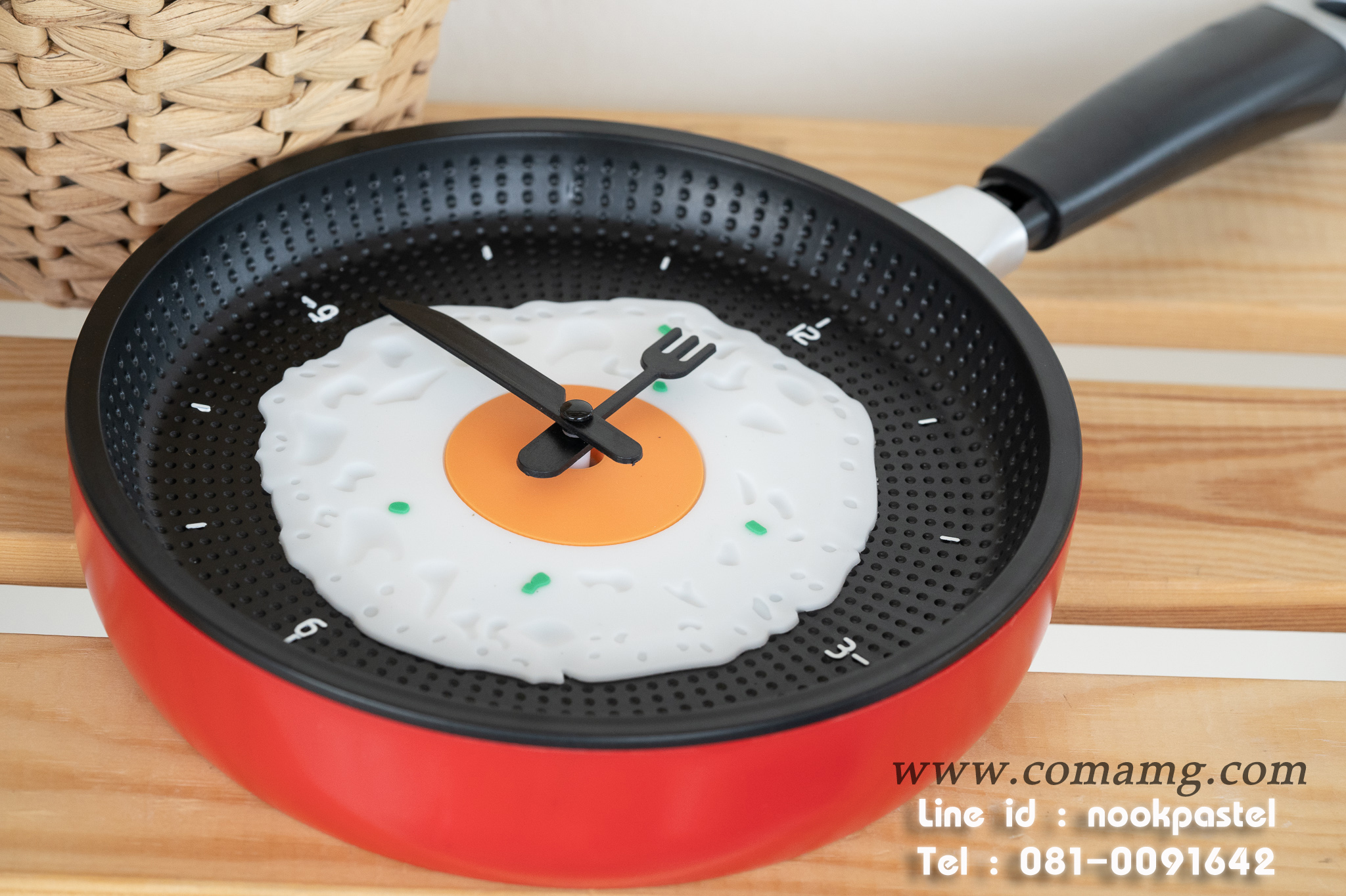 นาฬิการูปกระทะไข่ดาว