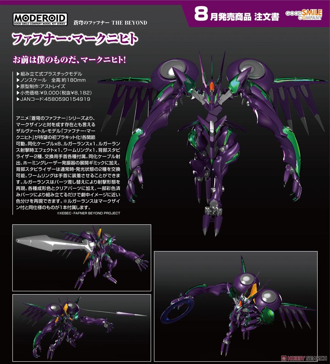 <Preorderถึง11/3/2022>เปิดรับPreorder มัดจำ400 บาท MODEROID Fafner Mark Nicht (Plastic model)