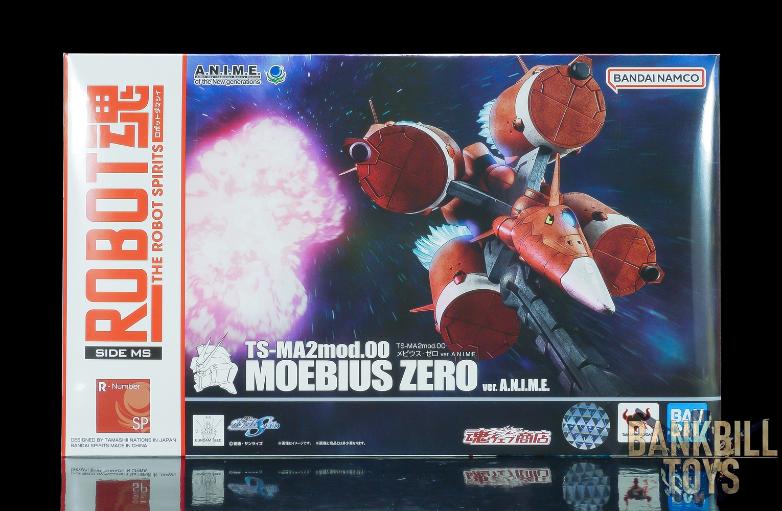 กันดั้ม Bandai Spirits Premium Bandai Tamashii Web Shop Limited The Robot Spirits <SIDE MS> R-SP TS-MA2mod.00 Moebius Zero Ver. A.N.I.M.E.
