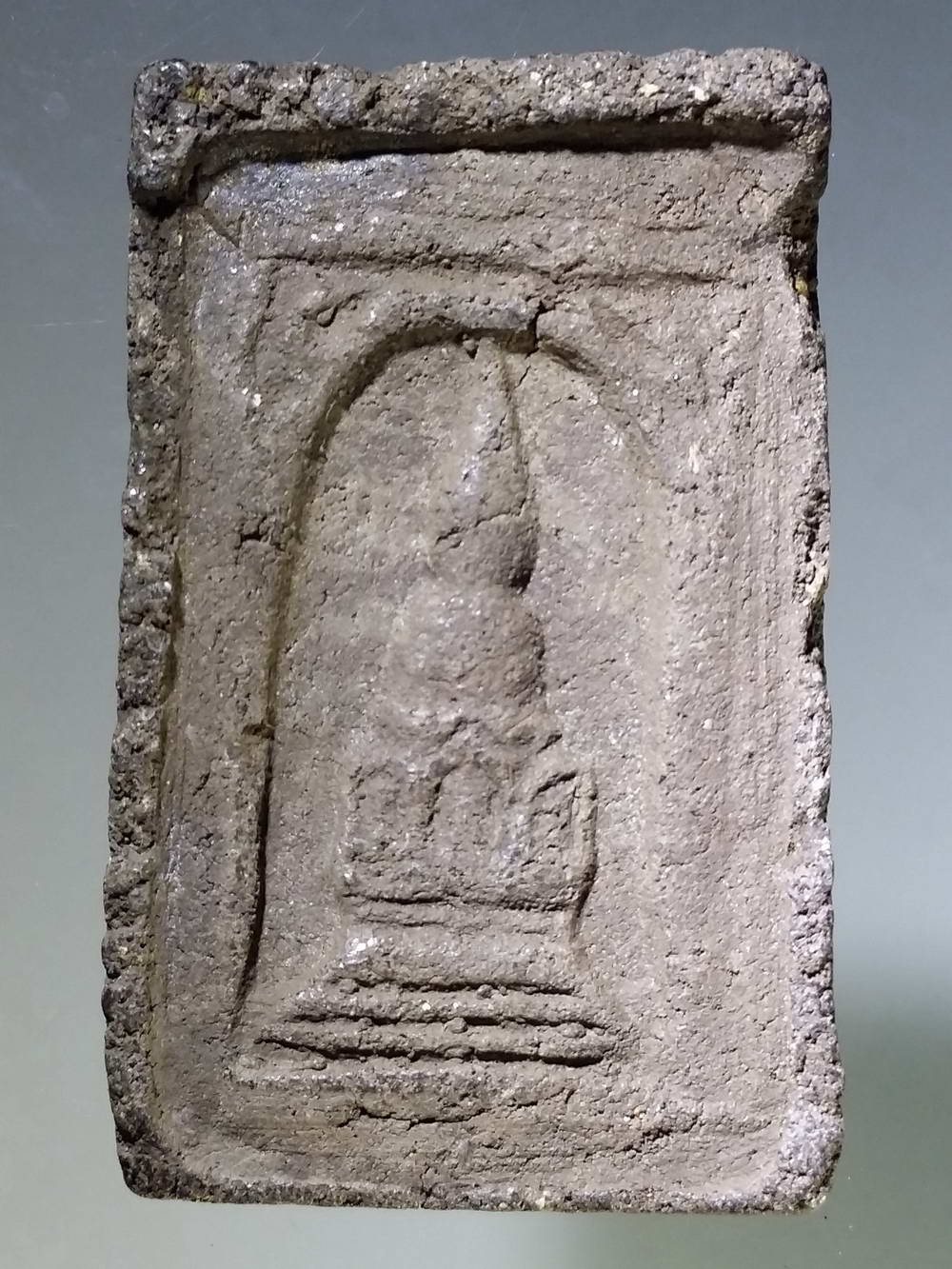 รหัสสินค้า หลวงปู่ทวด วัดต่างๆ 229 หลวงปู่ทวด วัดช้างให้ จังหวัดปัตตานี พิมพ์กลักไม้ขีด ไม่ทราบปีที่สร้าง