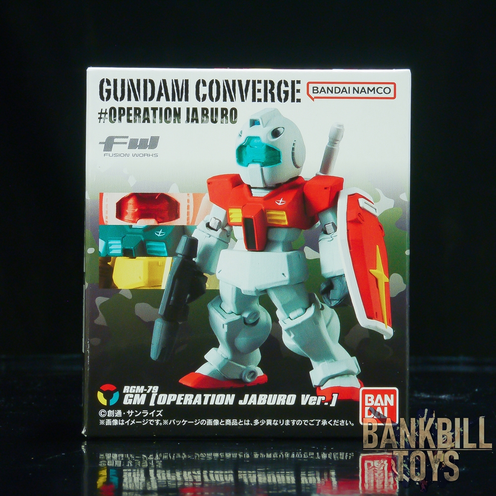 กันดั้ม Bandai Candy Toy FW Gundam Converge #Operation Jaburo RGM-79 GM [Operation Jaburo Ver.]
