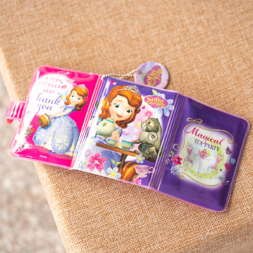 กระเป๋าสตางค์เจ้าหญิงดิสนี่ย์ รุ่น3พับ ( Disney Princess) กระเป๋าสตางค์เด็ก ลิงค์1