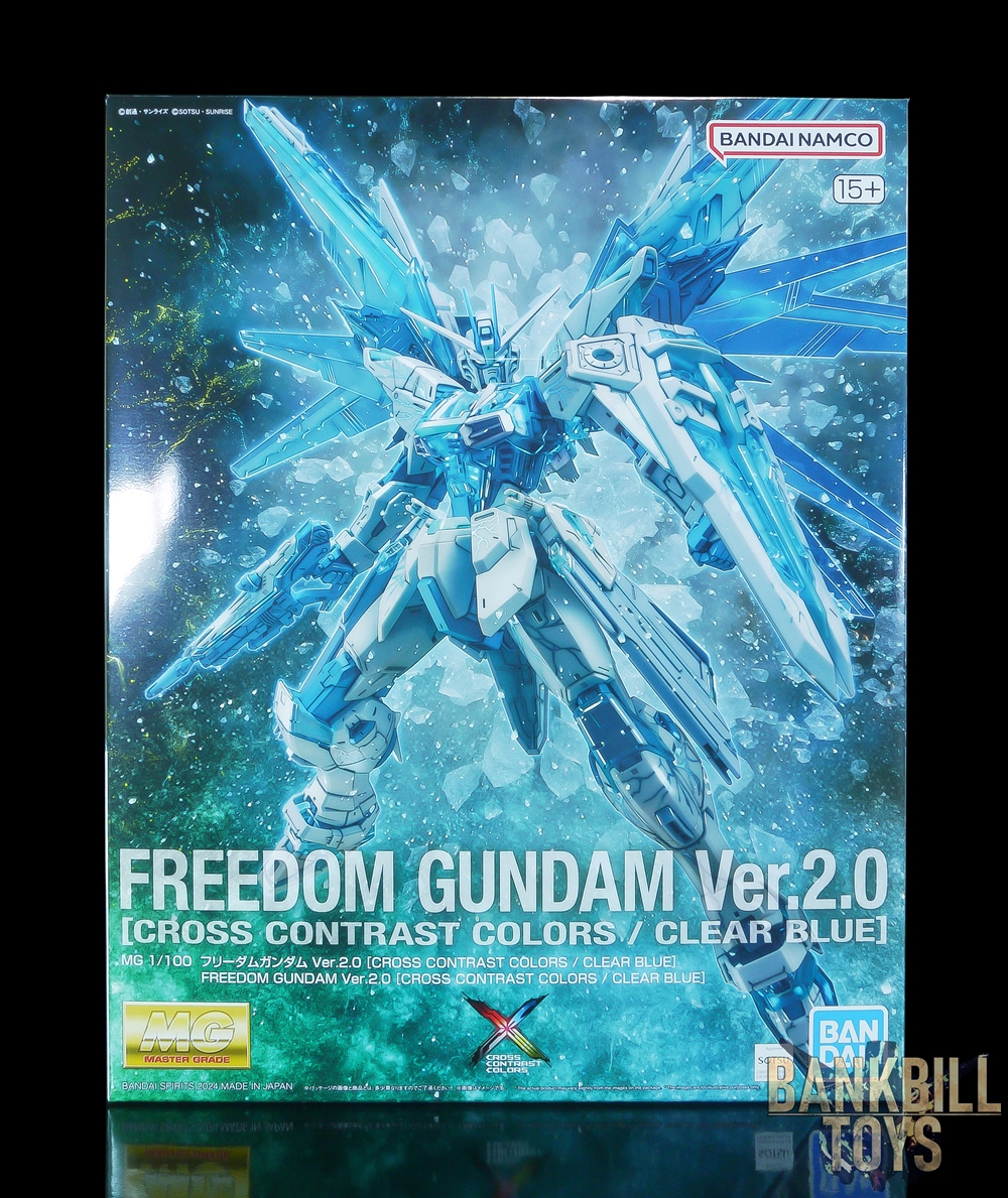 [Pre-Order] กันดั้ม Bandai Spirits Gunpla Tmall Flagship Store Limited MG 1/100 ZGMF-X10A Freedom Gundam Ver.2.0 [Cross Contrast Colors / Clear Blue]