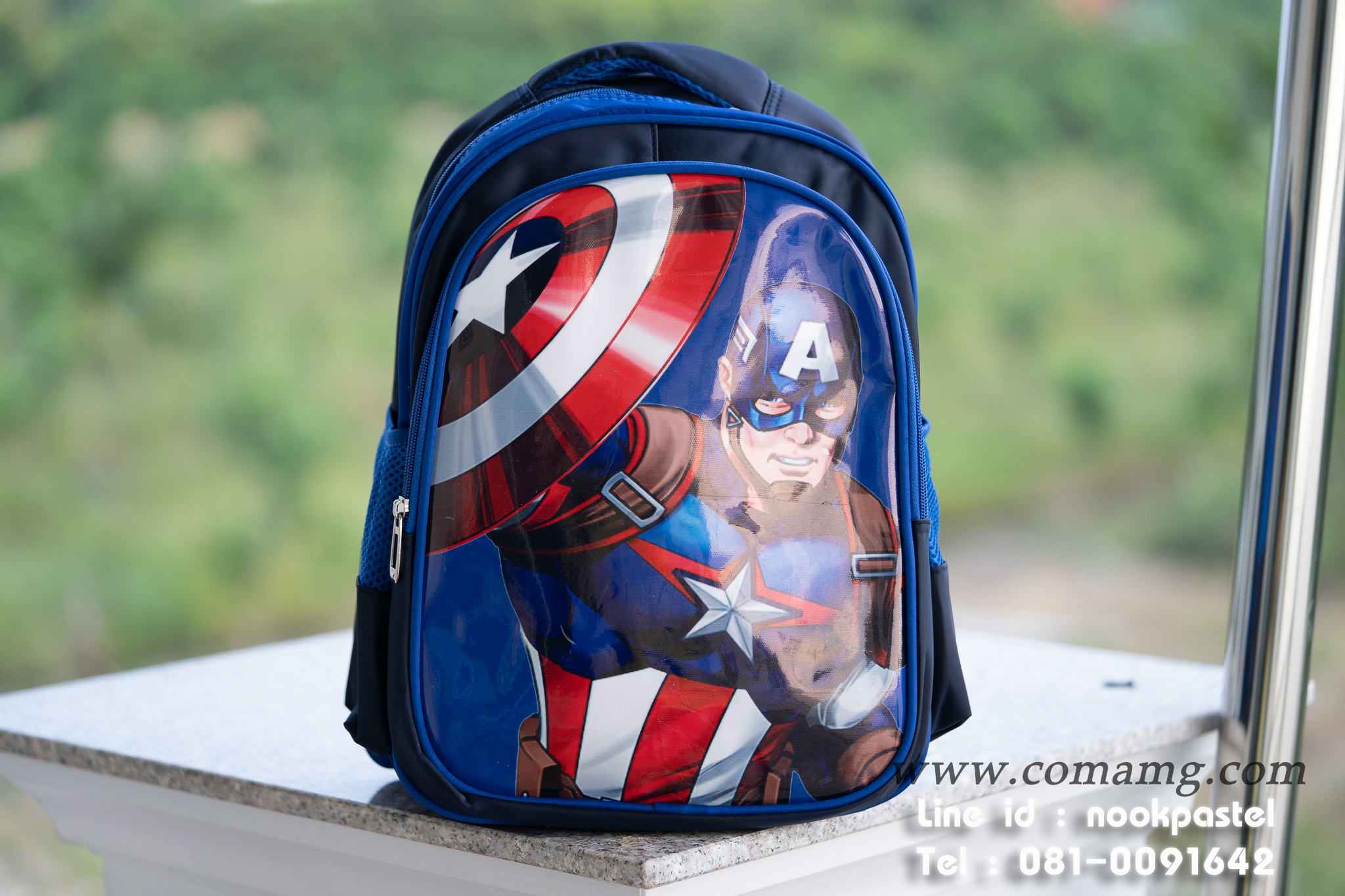 กระเป๋าเป้เด็กผู้ชาย ลายฮีโร่ กระเป๋านักเรียน