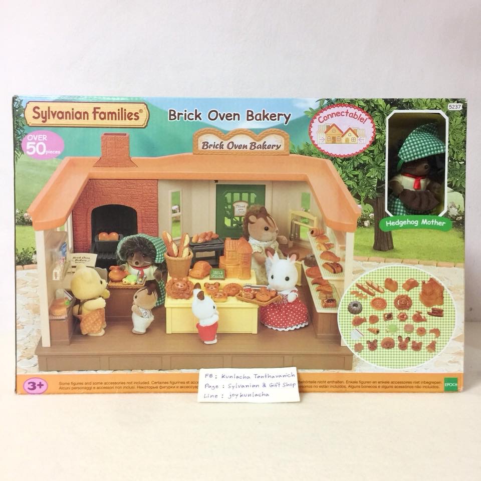 ร้านขายขนมปังเบเกอรี่สุดน่ารัก และคุณเม่นเจ้าของร้าน ซิลวาเนียนแท้ Brick Oven Bakery : Sylvanian Families