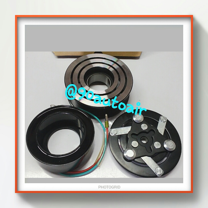 ชุดหน้าคลัชคอมแอร์ Civic 2001(2.0) 7PK