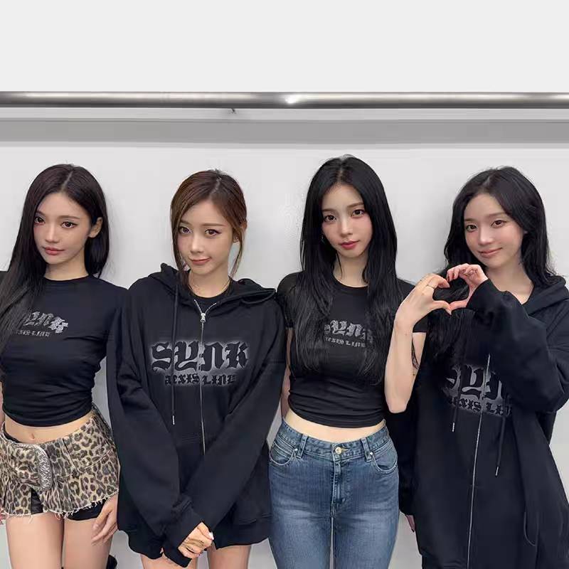 เสื้อยืดแฟนเมด aespa : LIVE TOUR SYNK - aeXIS LINE