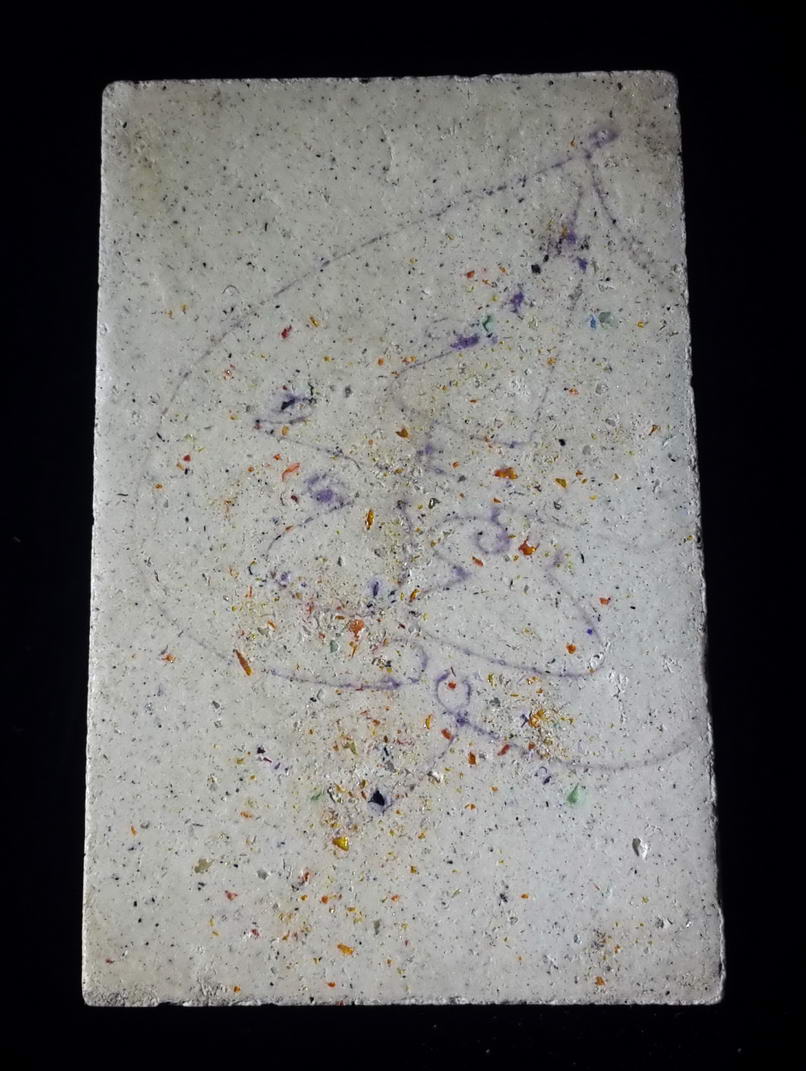 รหัสสินค้า พระสมเด็จ วัดต่างๆ 356 พระสมเด็จเนื้อผงซุ้มลายกนก หลังปั๊มตรายาง ไม่ทราบที่