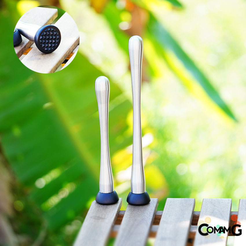 ที่บดน้ำเเข็ง แท่งบดผลไม้ แบบสเตนเลส สำหรับทำค็อกเทล มิกเซอร์ เครื่องดื่ม บดน้ำแข็ง บดผลไม้