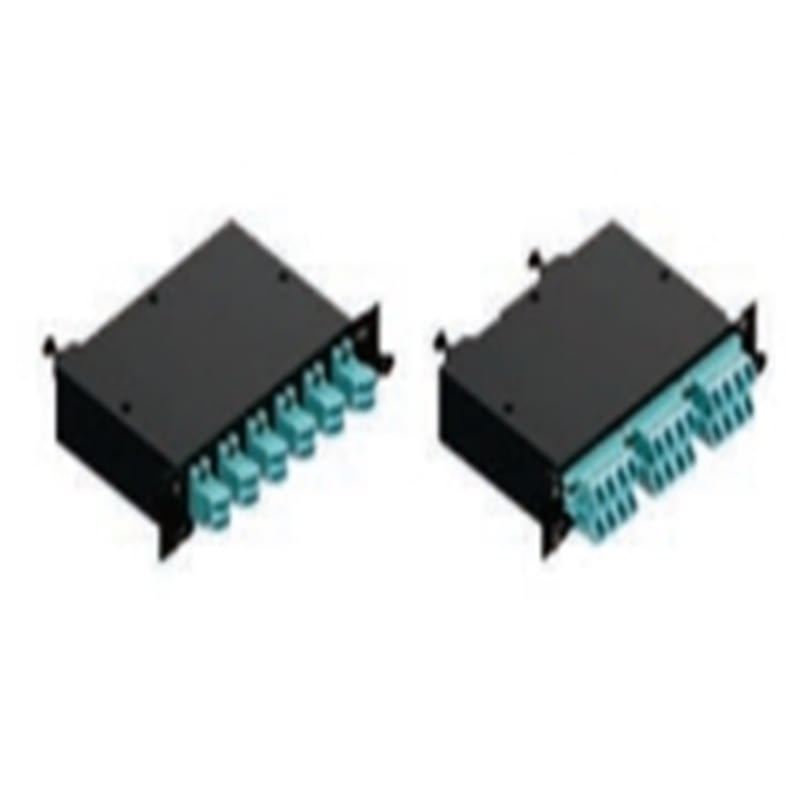 DC-20432A OM3 , 12C MPO - LC CASSETTE LGX, Snap-In ตลับ MPO - LC