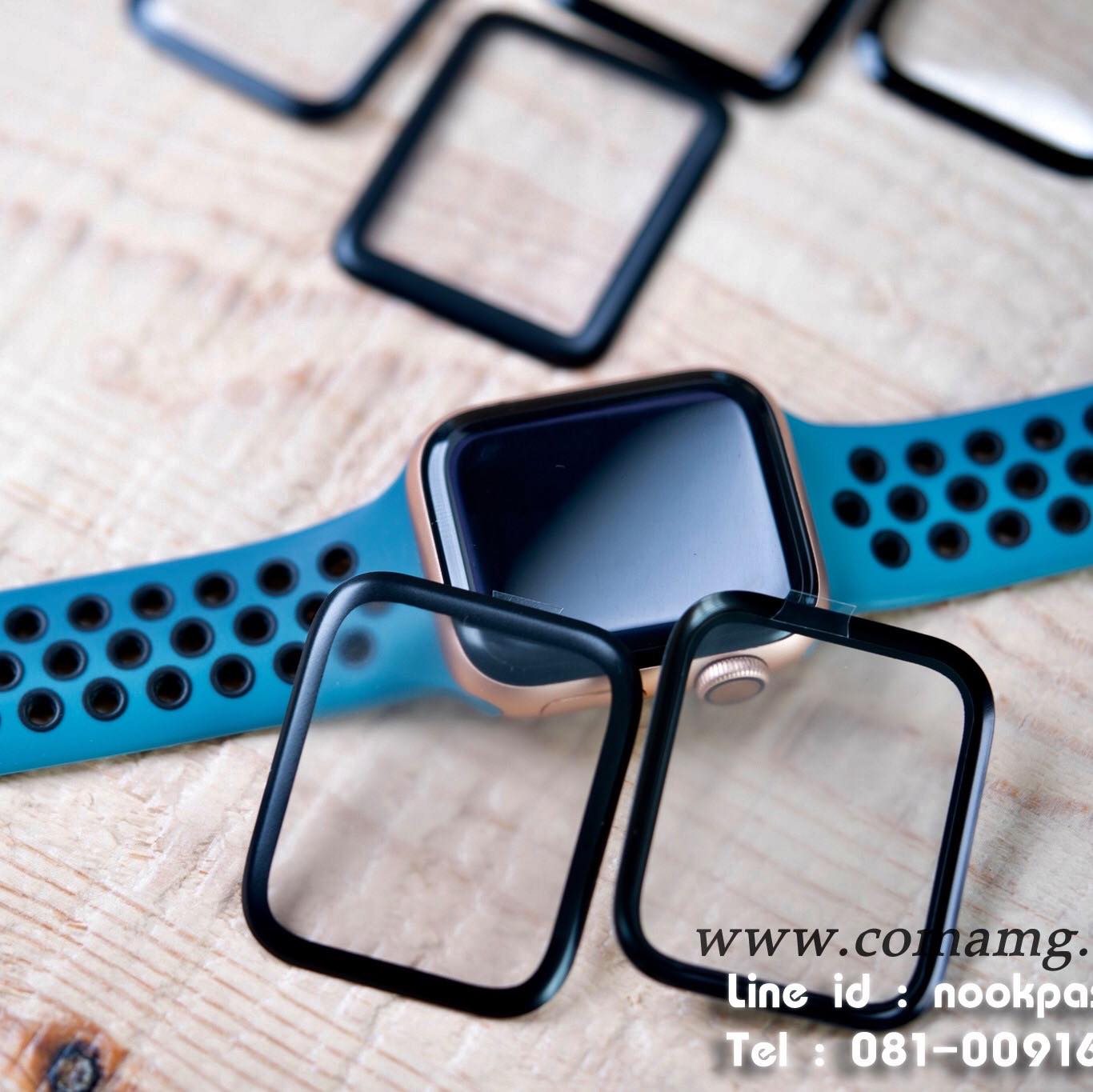 ฟิลม์TPU ลงโค้ง สำหรับsmart watch ขนาด38/42/40/44/41/45mm แบบด้าน-แบบใส พร้อมส่ง