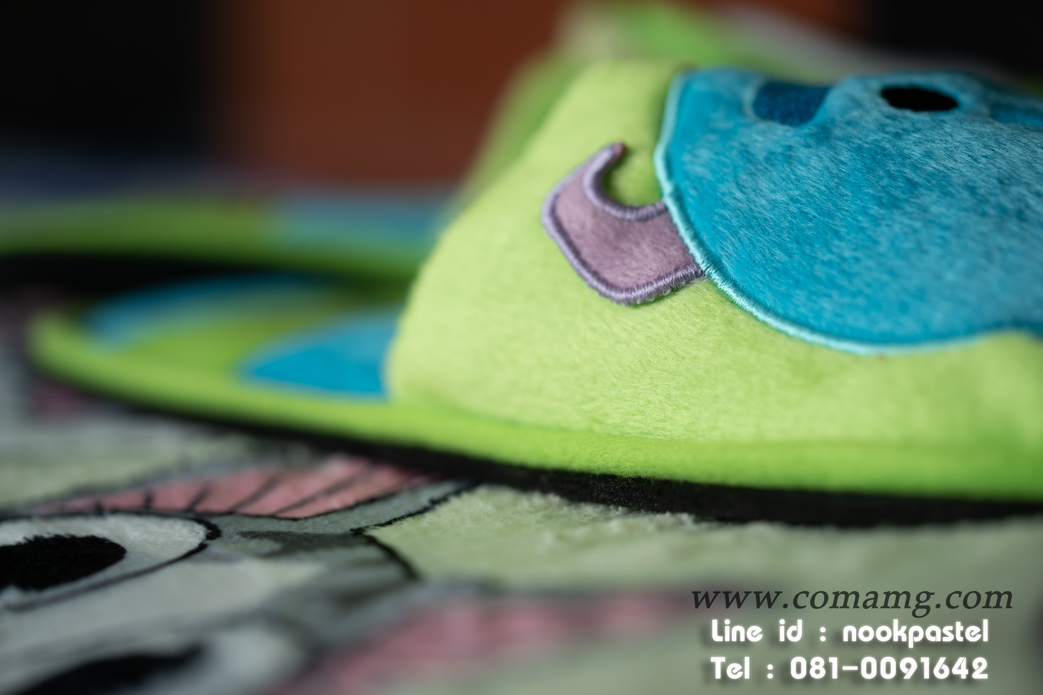 รองเท้าใส่ในบ้าน คิตตี้ โฟรเซ่น หมีพู มิกกี้ โดนันดักส์ ชิบกับเดล สติช พิกเล็ต มอนเตอร์ ดิสนี่ย์ (Disney tsum tsum) ลิขสิทธิ์แท้