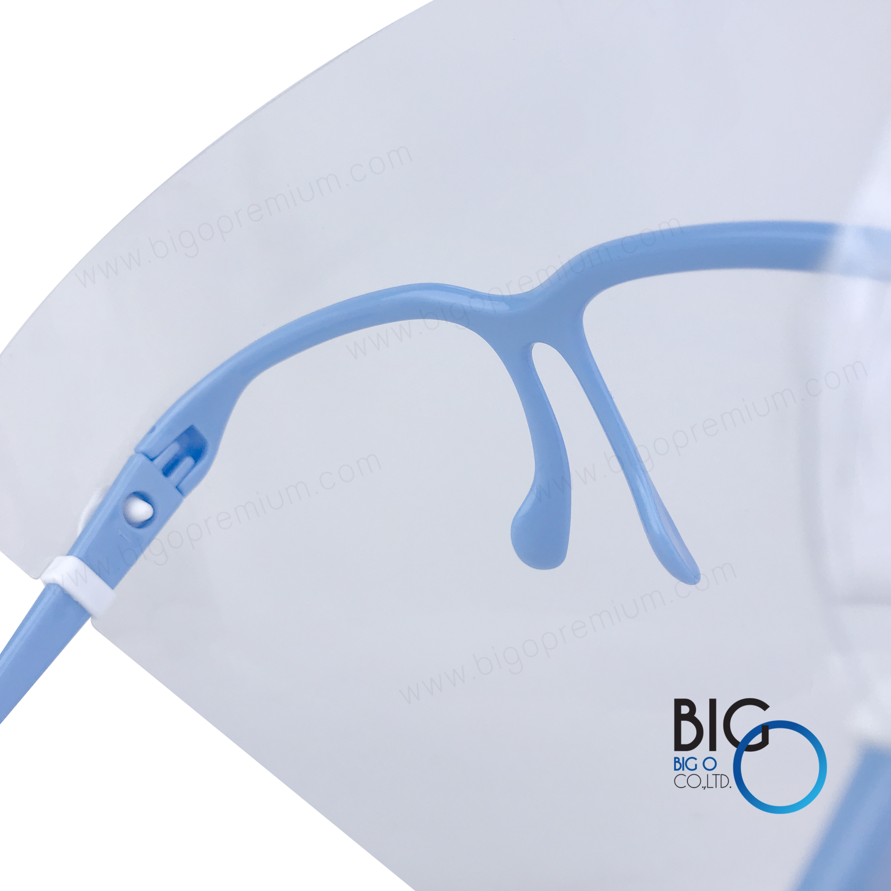 Safety Face Shield หน้ากากป้องกันใบหน้าแบบแว่นสี