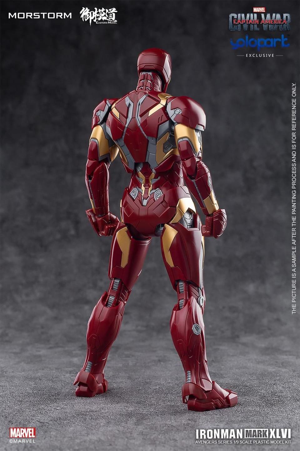 <Preorderถึง29/3/2021> 🔔เปิดรับPreorder มัดจำ 300 บาท 1/9 Ironman MK 46 โมเดลประกอบ