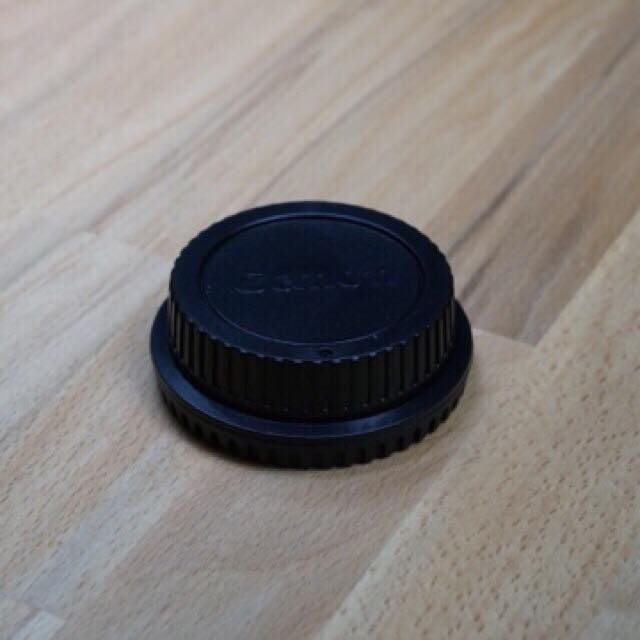 ฝาปิดท้ายเลนส์ + ปิดหน้ากล้อง Canon EOS