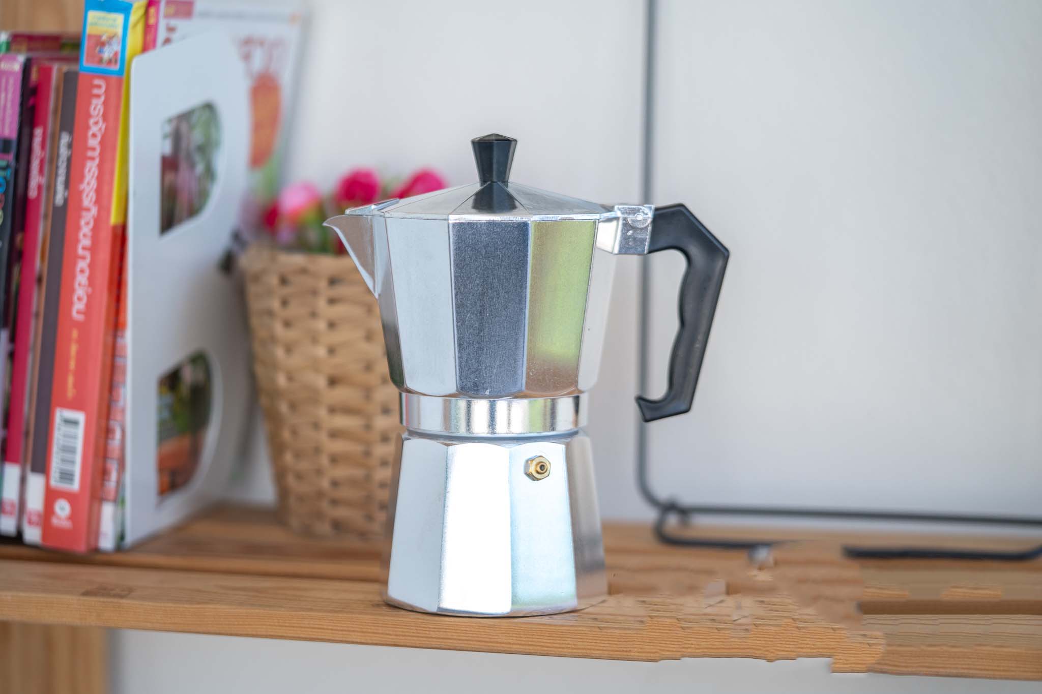 Moka Pot มอคค่า พ็อต กาต้มกาแฟสดพกพา
