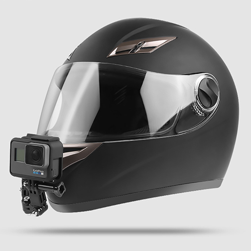 ชุดอุปกรณ์ ต่อกับหมวกกันน็อค ติดหมวก ยึดรถจักรยานยนต์ GoPro 9 8 7 / GoPro Max Helmet Motorcycle Adjustment Base Mount 3M