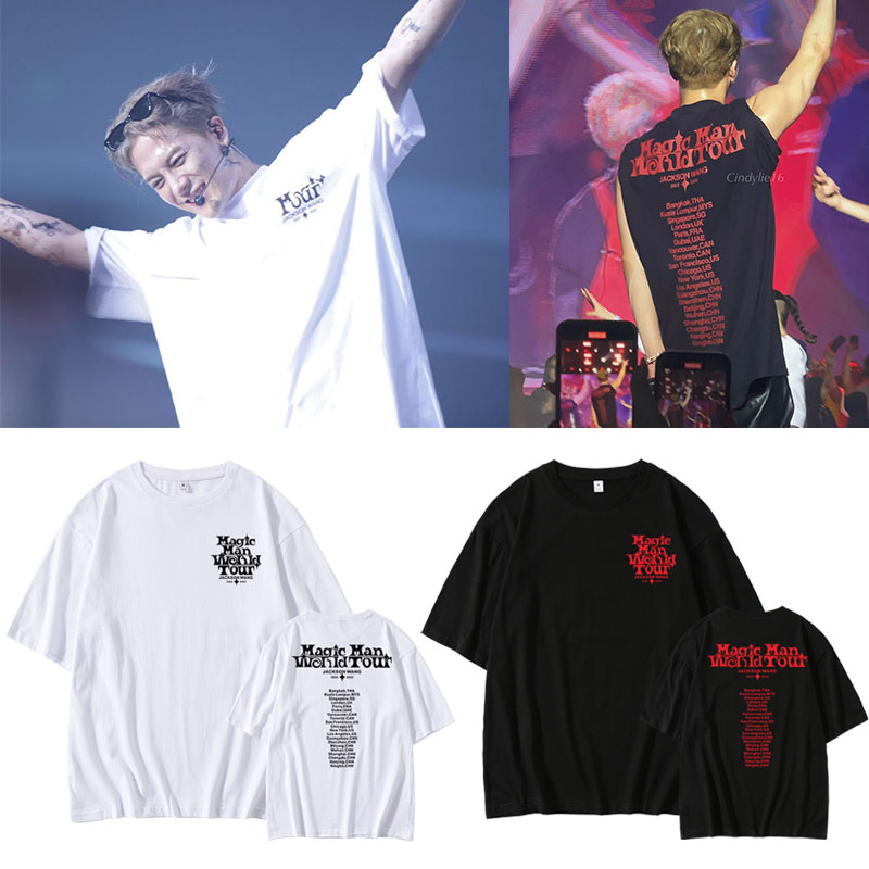เสื้อยืดคอนเสิร์ต Jackson Wang : MAGIC MAN World Tour