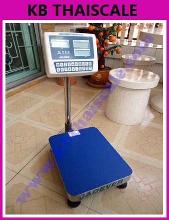 ตาชั่งนับชิ้นงานตั้งพื้น600กิโลกรัม เครื่องชั่งวางพื้นนับจำนวน600kg เครื่องชั่งนับจำนวน600กิโลกรัม เครื่องชั่งน้ำหนัก600kg ละเอียด 0.05kg ยี่ห้อ JADEVER รุ่น JWI-3000C ขนาดแท่น 60*70cm