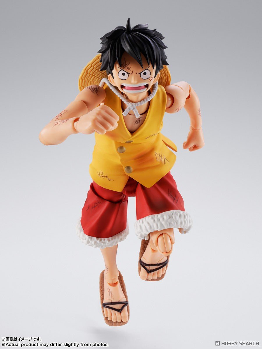 <Preorderปิดรับวันที่ 7/9/2025 มัดจำ 100 บาท S.H.Figuarts MONKEY D LUFFY -Summit War of Marineford-