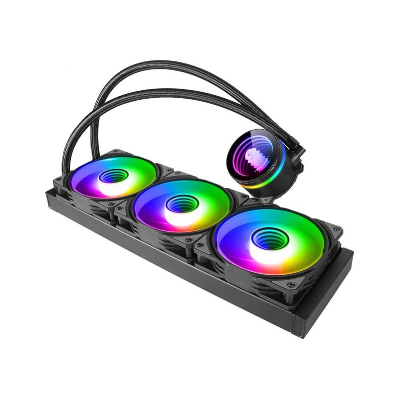 Tsunami ชุดน้ำปิด 3ตอน 360MM CM-360 PRO ARGB รองรับ intel gen12 สินค้าใหม่
