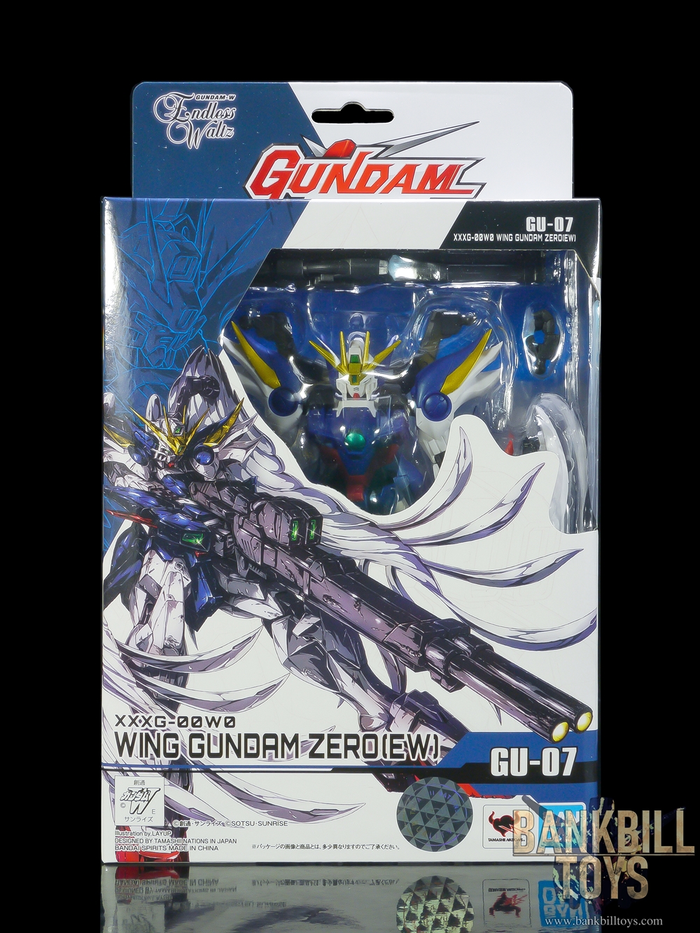 กันดั้ม Bandai Spirits Gundam Universe GU-07 XXXG-00W0 Wing Gundam Zero [Endless Waltz Ver.]