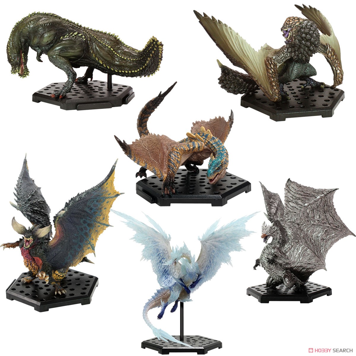 <Preorderถึง16/7/2021>เปิดรับPreorder มัดจำ300 บาท Capcom Figure Builder Monster Hunter Standard Model Plus The Best -Vol.12, 13, 14- (Set of 6) (Completed