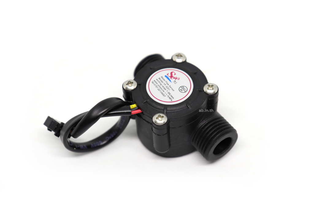 YF-S201 Water Flow Sensor วัดอัตราการไหลของน้ำ 1-30L/min 2.0Mpa