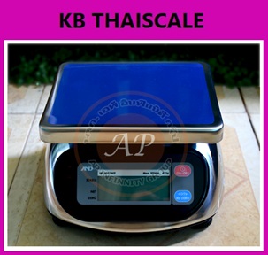 ตาชั่งดิจิตอล เครื่องชั่งดิจิตอล เครื่องชั่งกันน้ำ 5000g ความละเอียด1g AND SK-5001WP ขนาดจานชั่ง 23.2x19.2cm.( MADE IN JAPAN )