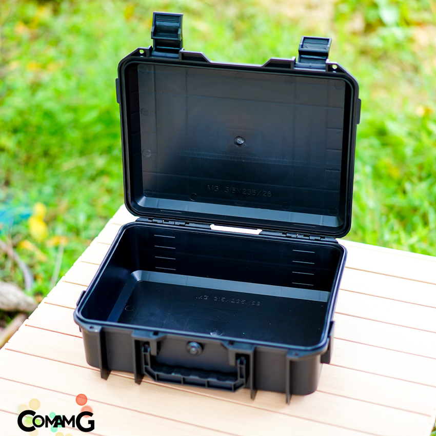 กล่องกันกระแทก กล่องเก็บอุปกรณ์ต่างๆ กล้อง เลนส์ โดรน มีหูหิ้ว ฟองน้ำซับแรงกระแทก