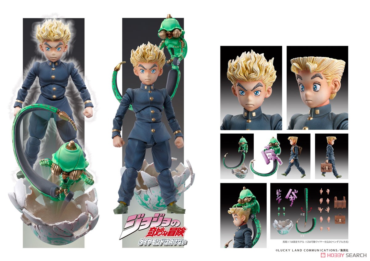 เปิดรับPreorder มัดจำ 500 บาท Super Figure Action JoJo`s Bizarre Adventure Part 4 [Koichi Hirose & Ec(Act1)]
