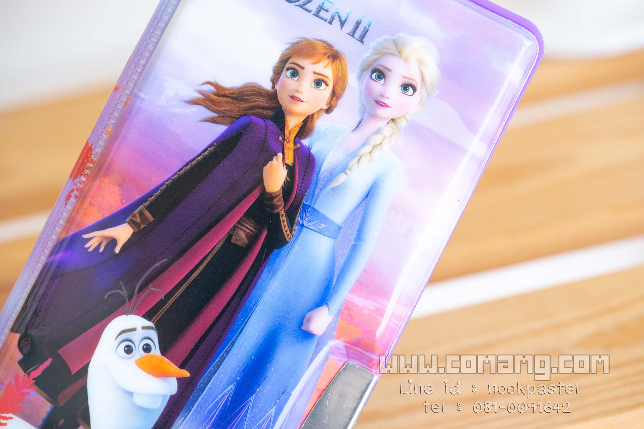 กล่องดินสอแม่เหล็ก ลายเอลซ่า&อันนา (Frozen2) ลิขสิทธิ์แท้